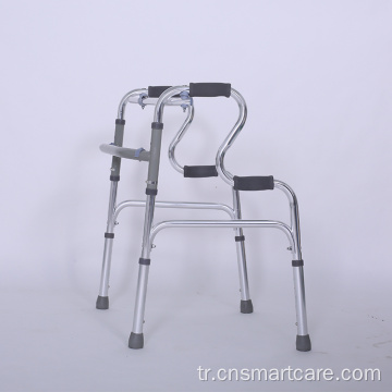 Katlanır Tıbbi Ayarlanabilir Rollator Walker